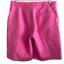 Load image into Gallery viewer, Sport Haley Shorts Womens 10 Bermuda Hot Pink Stretch