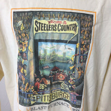 Load image into Gallery viewer, vintage Pittsburgh Steelers blast furnace long sleeve shirt XL vtg nfl football