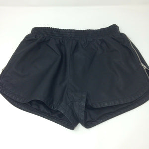 XXI Womens Black Faux Leather Sjort Short Size Small