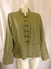 Load image into Gallery viewer, Live a Little Jacket Womens Green Size Large