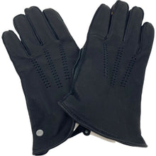 Load image into Gallery viewer, UGG Gloves Leather Black Wrangell Glove Conductive Mens Size Medium