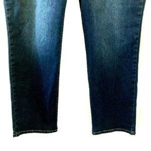 Gloria Vanderbilt Missy Womens Dark Wash Blue Jeans Size 12