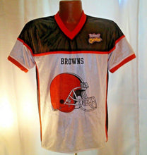 Load image into Gallery viewer, NFL Cleveland Browns Reversible Youth Flag Football Jersey Large