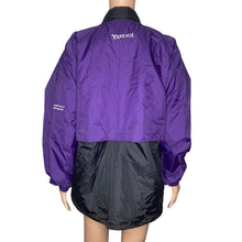 Load image into Gallery viewer, Vintage Yahoo Windbreaker Jacket Mens Medium Purple Black White Lightweight