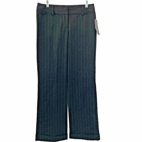 Tempted Pants Womens Black Pinstripes Size 9