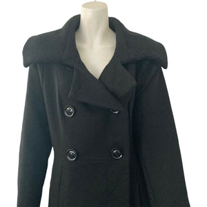 New York & Company Coat Wool Blend Womens Size Large