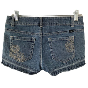 Lei Shorts Ashley Low Rise Distressed Juniors Size 3