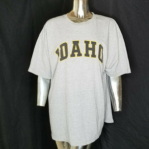 Idaho Vandals T-Shirt Mens Size XXL Gray university ncaa football