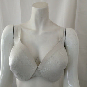 Maidenform Womens White Lace Underwire Bra 40C