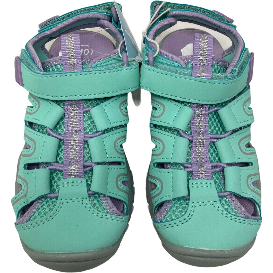 Cat & Jack Toddler Afton Hiking Sandals Girl Size 10 New w Tags Blue