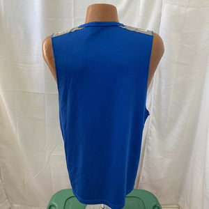 Las Vegas Wet Republic Employee Blue Sleeveless Swim shirt Small mgm grand pool