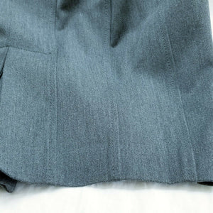 Express Skirt Pleated Charcoal Gray Lined Knee Length Size 12 NWT