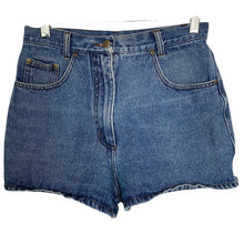 Load image into Gallery viewer, Shorts Denim High Rise Womens Medium Wash blue Size 38 Hi Rise