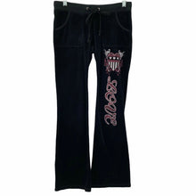 Load image into Gallery viewer, Zenana Pants Velour Women’s Size Small Black