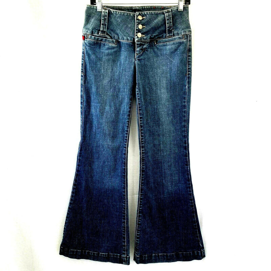 Fire Jeans Delphine Wide Leg Medium Wash Jeans 3