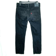 Load image into Gallery viewer, Levi&#39;s 511 Jeans Mens Size 31 x 32 Black Denim