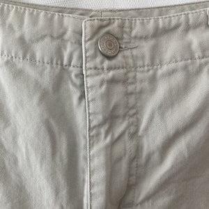 Vintage Gloria Vanderbilt Shorts Light Gray Womens Size 8