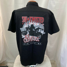 Load image into Gallery viewer, Sik n Twisted Psycles Sin City Las Vegas Button Front Shirt XL biker motorcycle