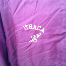 Load image into Gallery viewer, Ithaca college staff nylon pullover vintage staff jacket xxxl 3xl vtg ncaa 80s