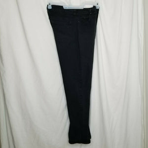 Gloria Vanderbilt Amanda Womens Black High Rise 5-Pocket Straight Leg Jeans 12