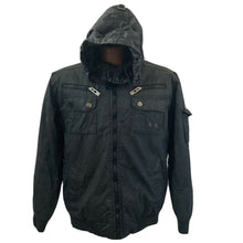 Load image into Gallery viewer, Brave Soul Black Label Mens Black Jacket Size Medium