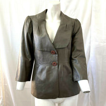 Load image into Gallery viewer, Classiques Entier Dark Gray Shimmer Blazer Size Small