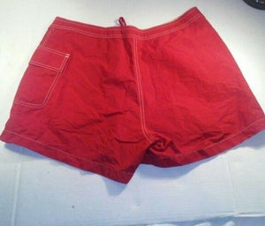 The Gap Factory Mens Red Swim Trunks Large