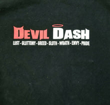 Load image into Gallery viewer, ZYNC Mens Black Devil Dash Crew Neck Short Sleeve Tshirt Size 2XL