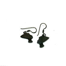 Load image into Gallery viewer, Nefertiti 18th Dynasty of Ancient Egyptian Queen Silver Earrings