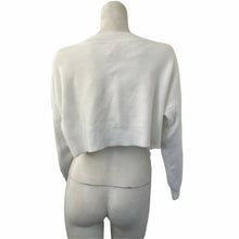 Load image into Gallery viewer, TopShop Sweater Cropped Womens White Pullover Size 0 2