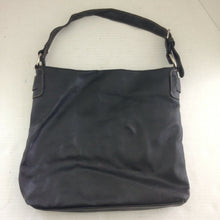 Load image into Gallery viewer, Emilie M Womens Black Faux Leather Shoulder Bag