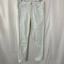 Load image into Gallery viewer, Gap 1969 Always Skinny Two Tone Pale Green and White Jeans Size 28R