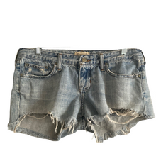 Load image into Gallery viewer, Abercrombie &amp; Fitch Denim Short Shorts Womens 6R Cutoffs Distressed