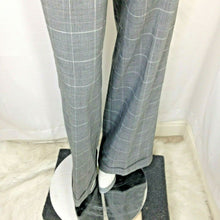 Load image into Gallery viewer, Isaac Mizrahi Womens Gray Black Silver Plaid Pants Size 6