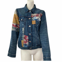 Load image into Gallery viewer, Gap Jacket Denim Camo Womens Size Medium Gap For Good