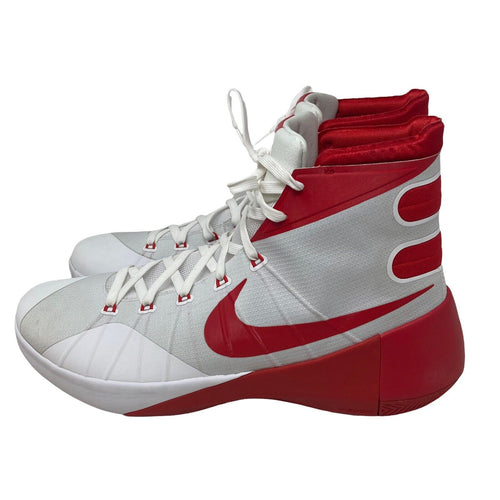 Nike Sneaker Hyperdunk 2015 BasketBall Shoes Red White Mens 17 New