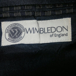 Wimbledon of England Exclusively by Dillards Mens Blue Blazer w Gold Buttons 44R