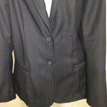 Load image into Gallery viewer, Lane Bryant Womens Plus Sized Black 2 Button Blazer Size 16