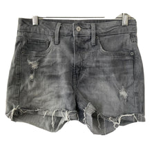Load image into Gallery viewer, Old Navy Shorts OG Shorty Hi Rise Womens Size 2 Gray Distressed