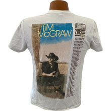 Load image into Gallery viewer, Tim McGraw concert T-shirt Two Lanes of Freedom 2013 Tour  adult size S country