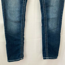 Load image into Gallery viewer, Paris Blue Womens Dark Wash Blue Jeans w Sequins Juniors Size 5
