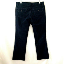 Load image into Gallery viewer, Old Navy Womens Midrise Dark Blue Black Corduroy Pants Size 12