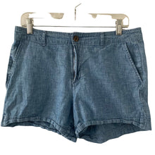 Load image into Gallery viewer, Gap Shorts Denim Blue Womens 10 Petite Light Weight