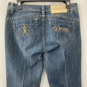 Dereon Womens Medium Wash blue Jeans Size 7 8