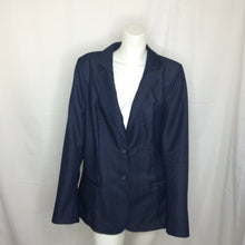 Load image into Gallery viewer, Lane Bryant Womens Plus Sized Black 2 Button Blazer Size 16