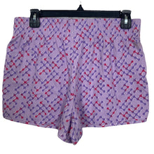 Load image into Gallery viewer, Abound Shorts Loungewear Purple Pull on Patterned Size XS Hi Rise