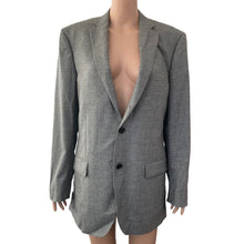 Load image into Gallery viewer, Indochino Blazer Mens Gray 100% Wool Size 50 Regular Newbury New