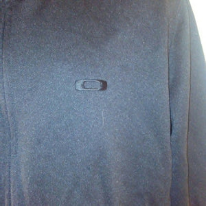 Oakley Jacket Vintage Mens 26.2 NYC Black Track Jacket Size Large