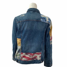 Load image into Gallery viewer, Gap Jacket Denim Camo Womens Size Medium Gap For Good