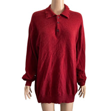 Load image into Gallery viewer, vintage vanetti sweater womens large cashmere blend burgundy
